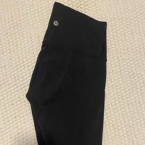 Lululemon Black Wunder Train Leggings